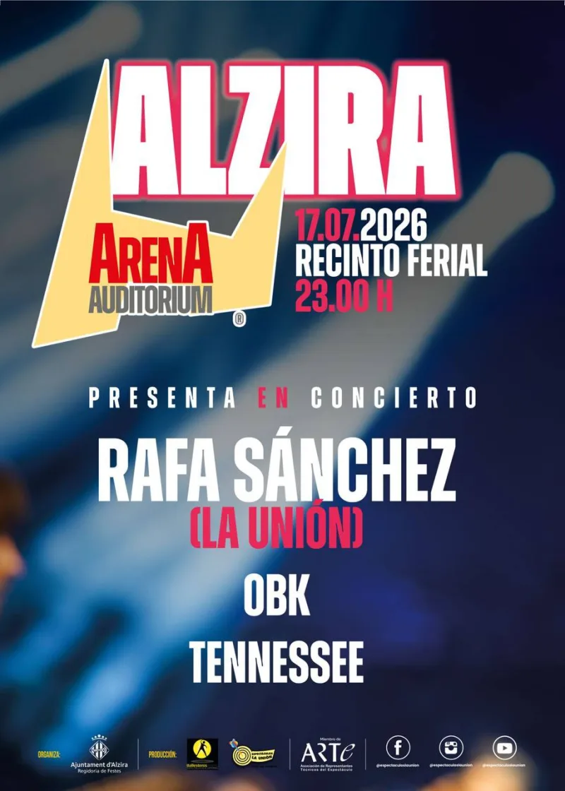 Cartel de Arena Auditourium